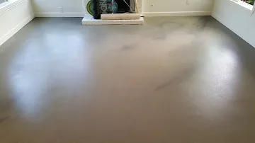 Driveway Concrete Staining before and after in Laguna Niguel