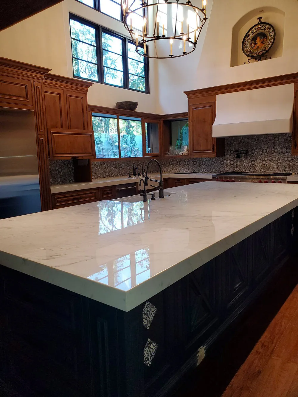 Granite Counter Polishing by The Floor Maintenance Company
