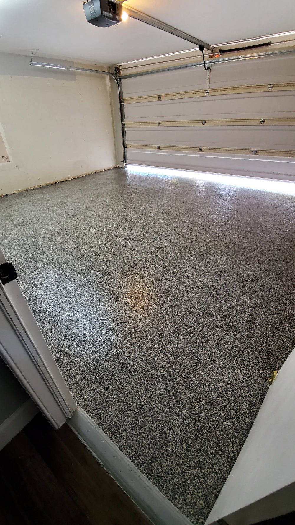 Full Flake Broadcast before and after in Coto de Caza